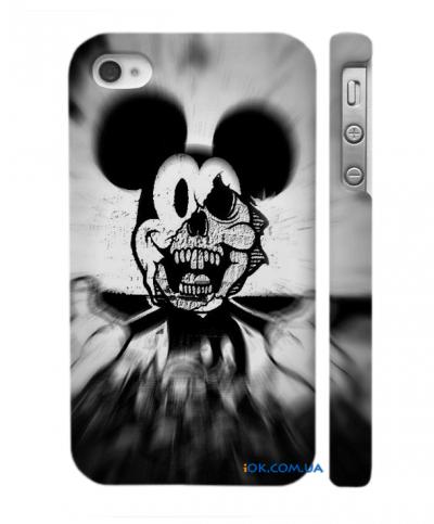 Стильная Swage накладка для iPhone 4, 4S зубастый Микки Маус Стильная Swage накладка для iPhone 4, 4S зубастый Микки Маус