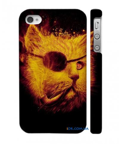 Оригинальный чехол для iPhone 4, 4S кот - Суворов Оригинальный чехол для iPhone 4, 4S кот - Суворов