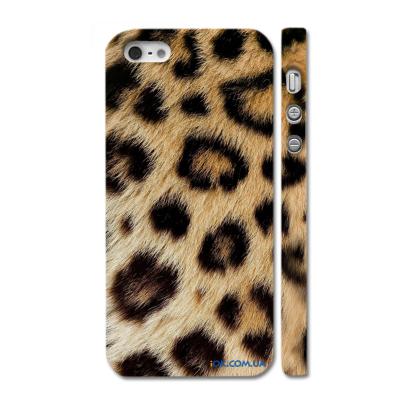 Яркий чехол на iPhone 5, животный принт