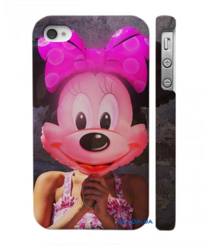 Прикольная накладка Swag для iPhone 4, 4S Минни Маус