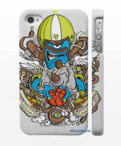 Стильный Swag чехол на iPhonе 4, 4S Футболист Стильный Swag чехол на iPhonе 4, 4S Футболист