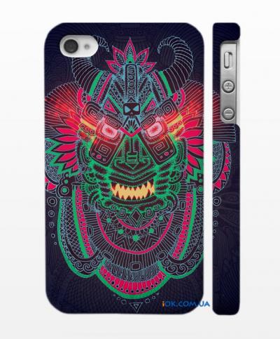 Креативная накладка для iPhone 4, 4S  Скарабей
