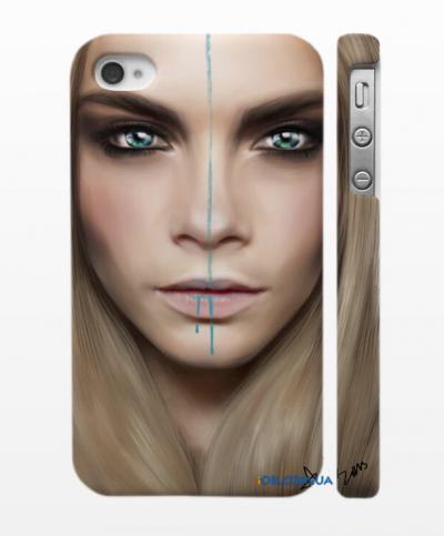 Стильный дизайнерский чехол для iPhone 4, 4S  Модель