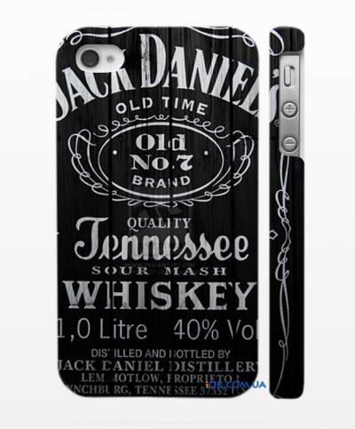 Крутая накладка на Айфон 4, 4с Виски Jack Daniel Крутая накладка на Айфон 4, 4с Виски Jack Daniel
