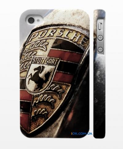Крутая накладка с логотипом Порше на iPhone 4, 4S Крутая накладка с логотипом Порше на iPhone 4, 4S