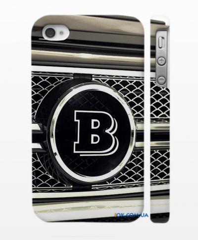 Крутая накладка на iPhone 4, 4S - с логотипом Brabus - самый дорогой автомобиль 