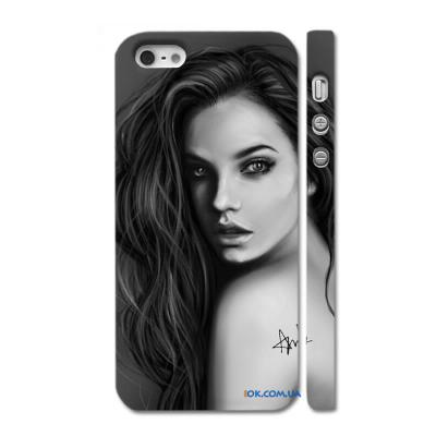 Дизайнерская накладка от Анет для iPhone 5 Девушка