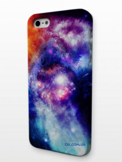 Пластиковый чехол для iPhone 5, "Космос"