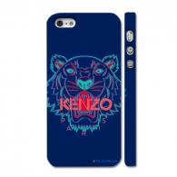 Стильный чехол Kenzo на Айфон 5, синий