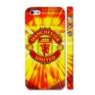 Чехол c логотипом английского клуба "Manchester" на Айфон 5